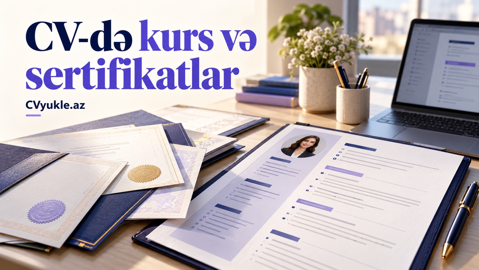 CV-də sertifikat və kurslar: hansı məlumatı əlavə etməli, nəyi qısaltmalı?
